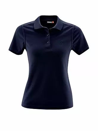 MAIER SPORTS | Polo funcional de mujer Ulrike | dunkelblau